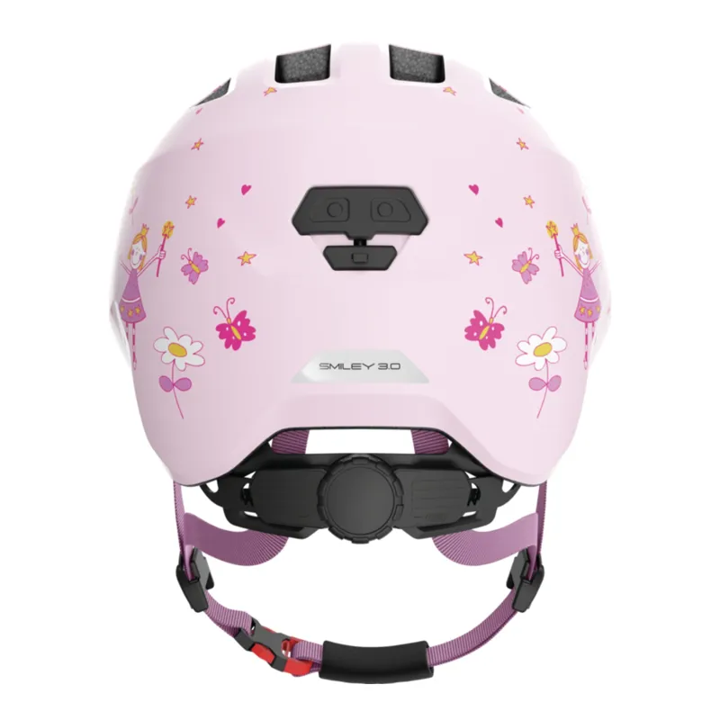 ABUS - Smiley 3.0 Kids Helmet in Rose Princess-3