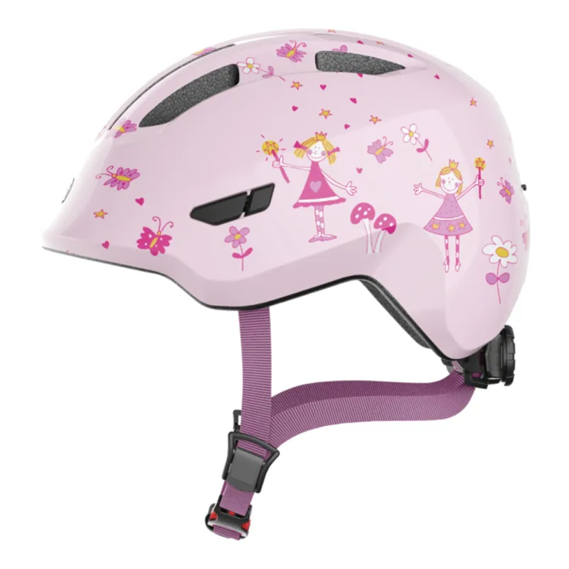 ABUS - Smiley 3.0 Kids Helmet in Rose Princess
