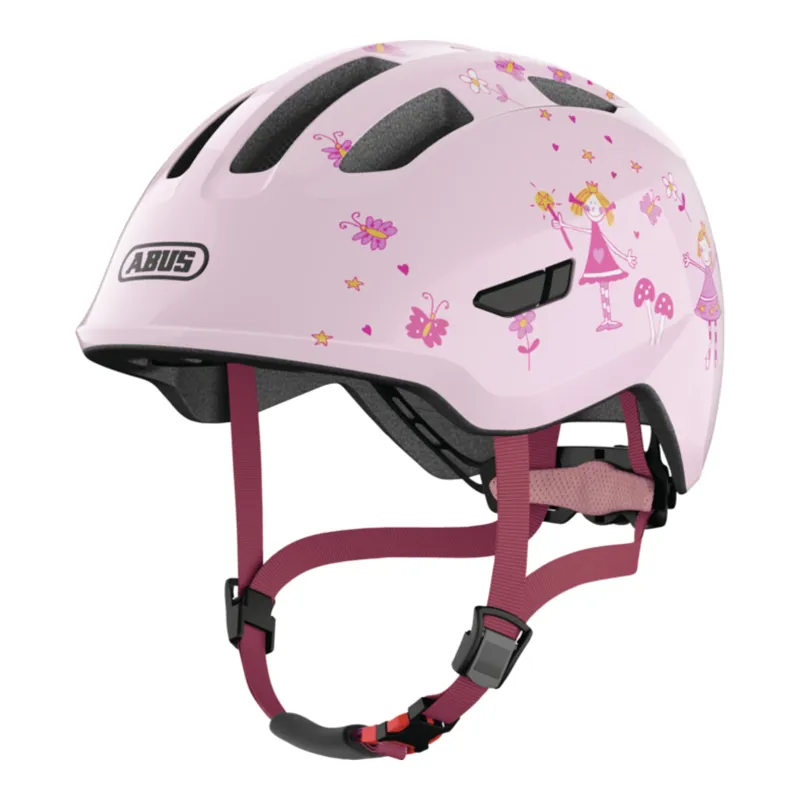 ABUS - Smiley 3.0 Kids Helmet in Rose Princess-1