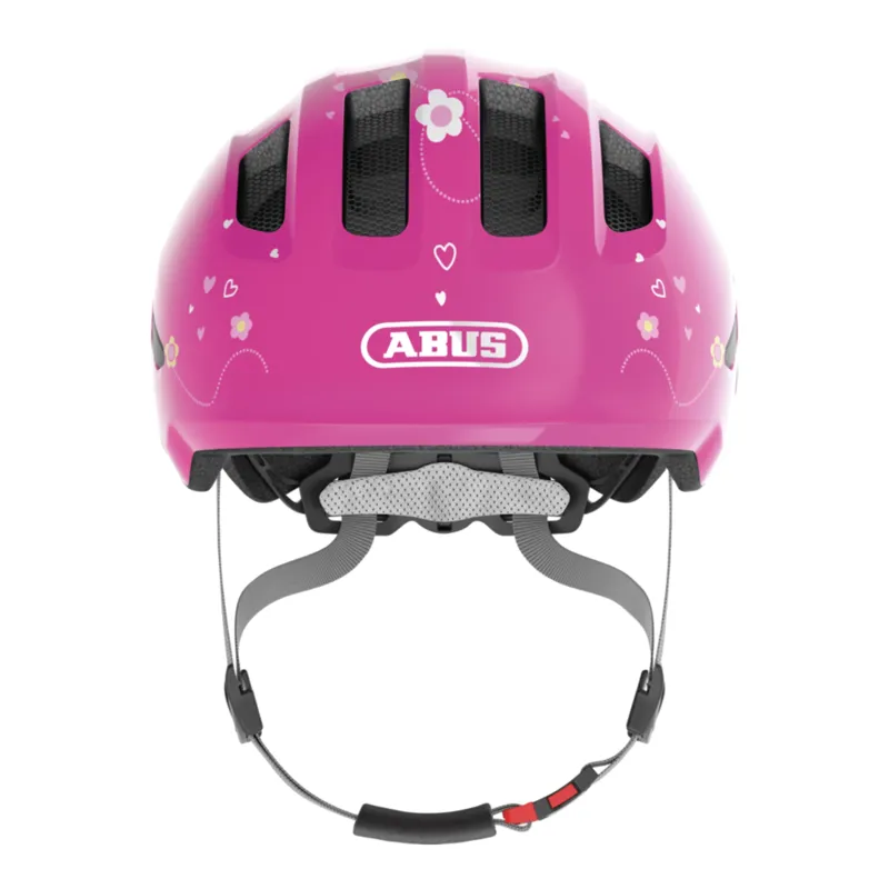 ABUS - Smiley 3.0 Kids Helmet in Pink Butterfly-2