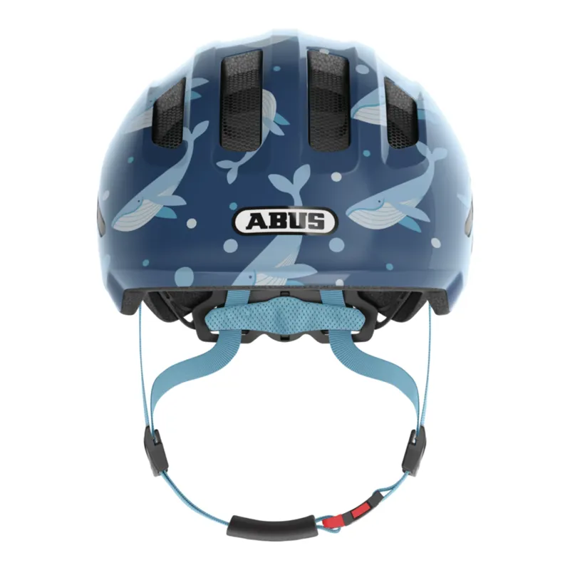 ABUS - Smiley 3.0 Kids Helmet in Blue Whale-2