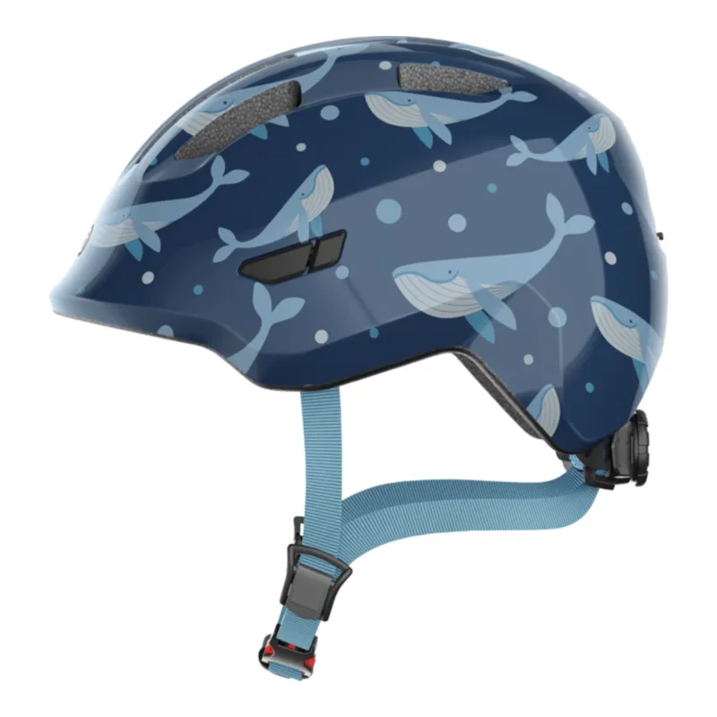ABUS - Smiley 3.0 Kids Helmet in Blue Whale