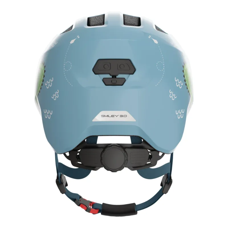 ABUS - Smiley 3.0 Kids Helmet in Blue Croco-3