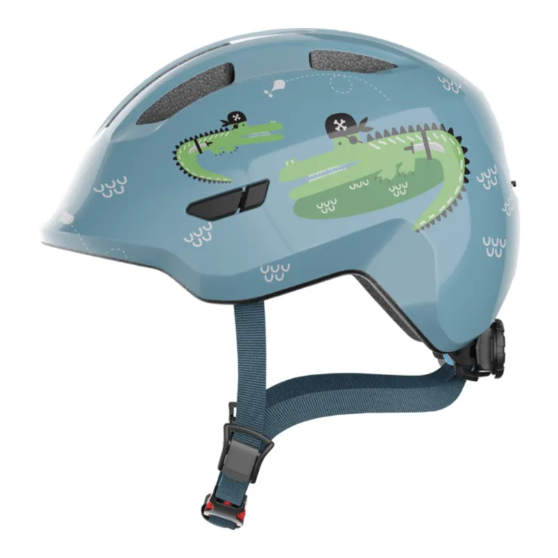 ABUS - Smiley 3.0 Kids Helmet in Blue Croco