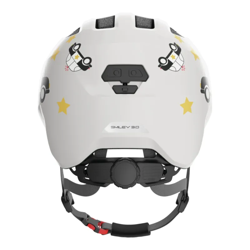 ABUS - Smiley 3.0 Kids Helmet in Grey Police-2