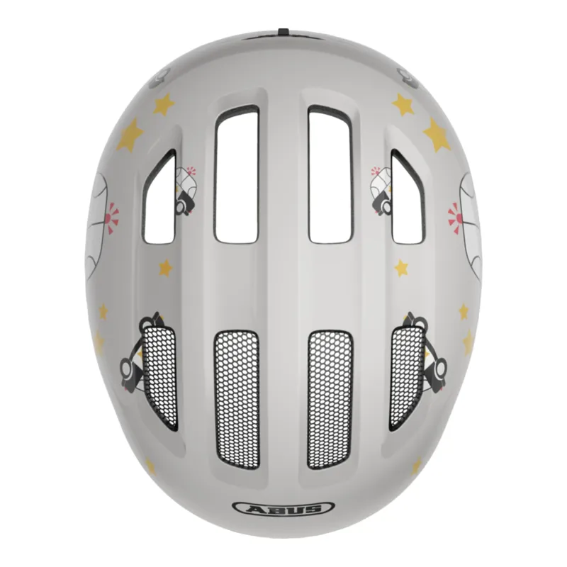 ABUS - Smiley 3.0 Kids Helmet in Grey Police-3