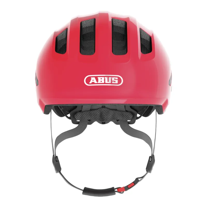 ABUS - Smiley 3.0 Kids Helmet in Shiny Red-1