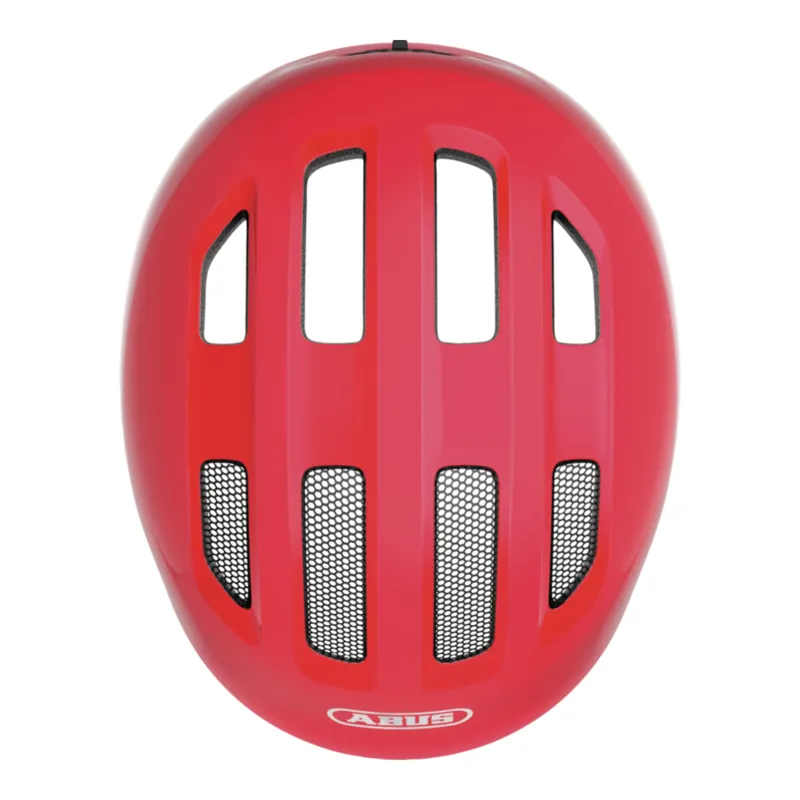 ABUS - Smiley 3.0 Kids Helmet in Shiny Red-3