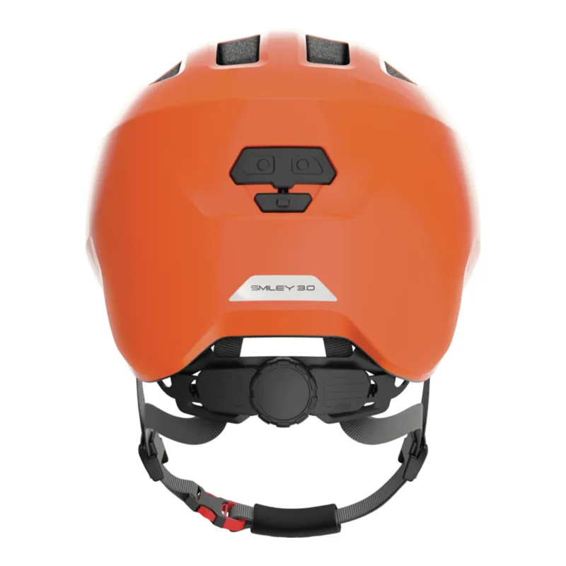ABUS - Smiley 3.0 Kids Helmet in Shiny Orange-2