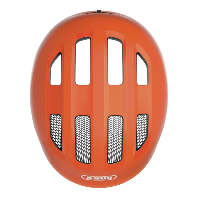 ABUS - Smiley 3.0 Kids Helmet in Shiny Orange-3