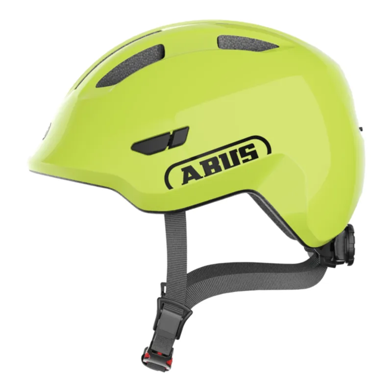 ABUS - Smiley 3.0 Kids Helmet in Shiny Yellow