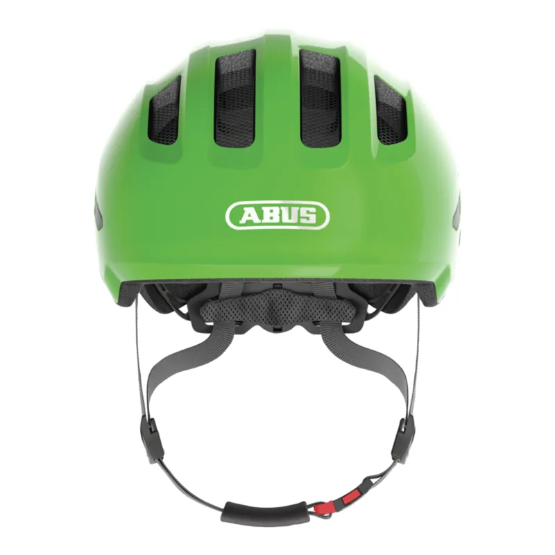 ABUS - Smiley 3.0 Kids Helmet in Shiny Green-1