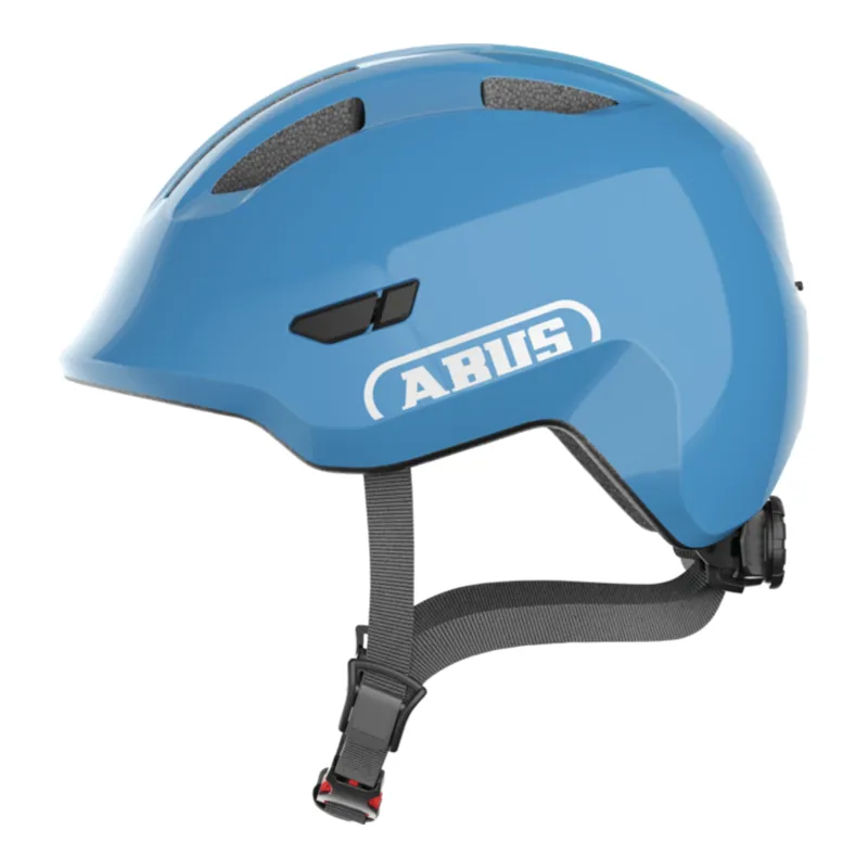 ABUS - Smiley 3.0 Kids Helmet in Shiny Blue