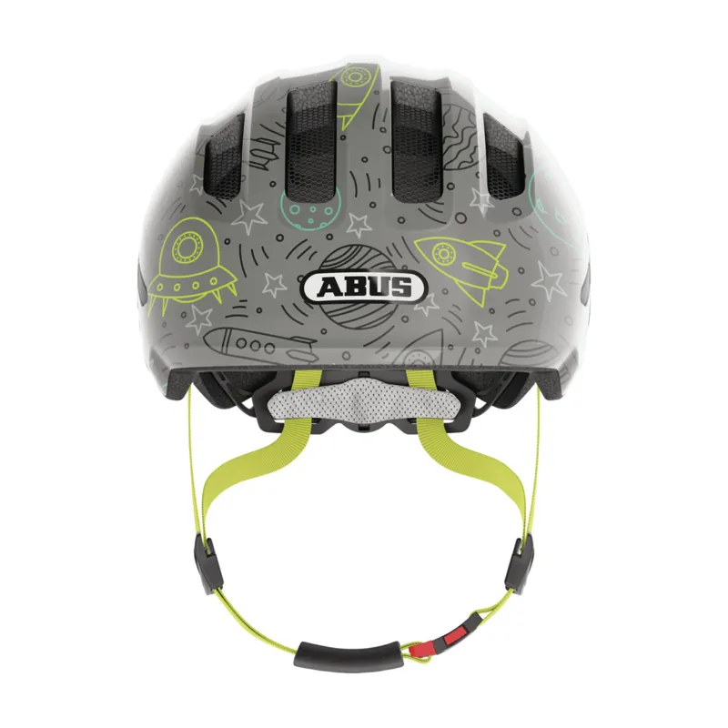 ABUS - Smiley 3.0 LED Kids Helmet in Grey Space-2