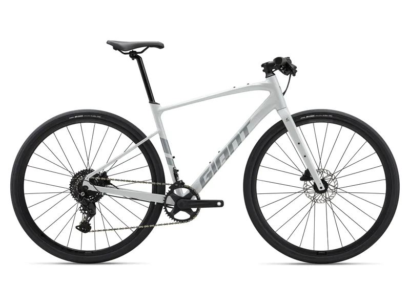 Giant - FastRoad AR 2 Aluminium Hybrid Bike in Pearl White