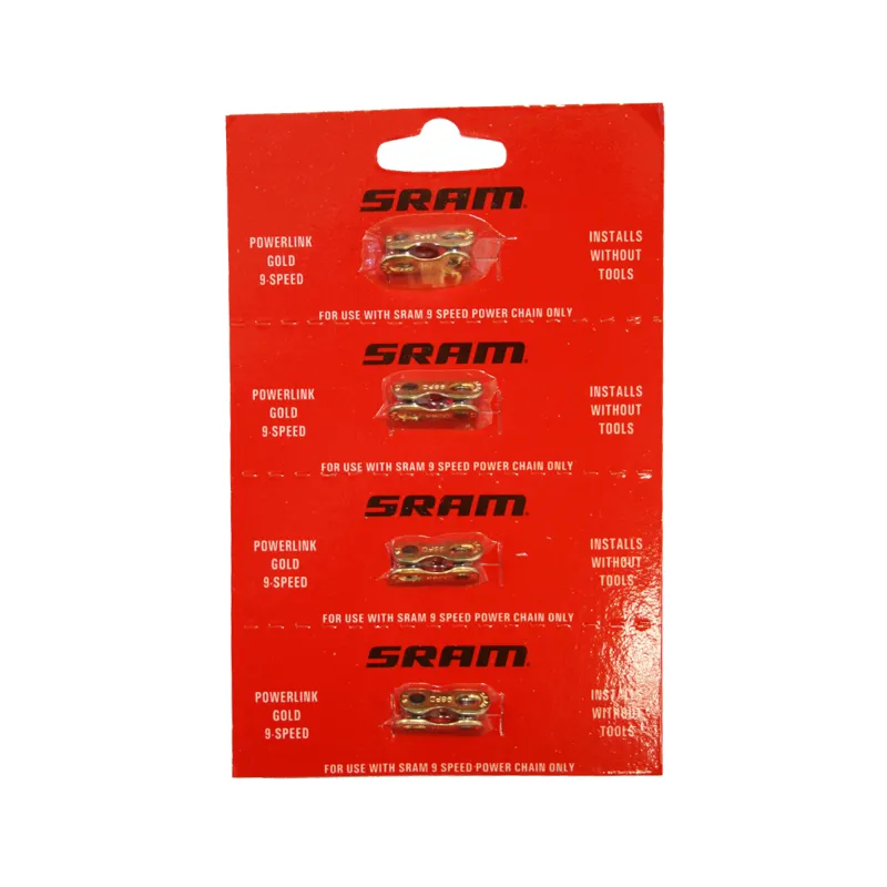 SRAM 9-speed  Replacement Powerlinks in Gold - 1 link only