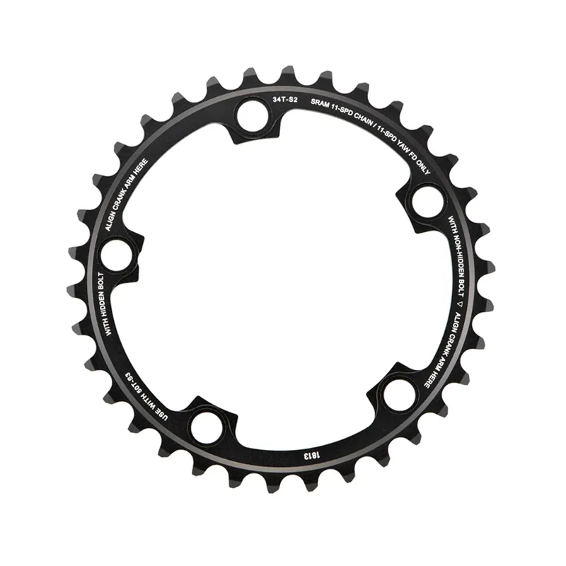 Sram Chain Ring Road Red22/force22/rival22 34T Yaw 11 Spd Black