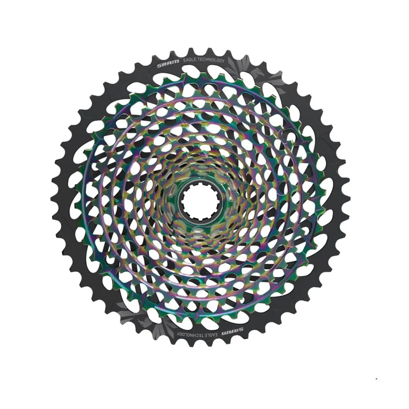 SRAM -  Eagle Cassette XG-1299 12 Speed in Rainbow Oil Slick
