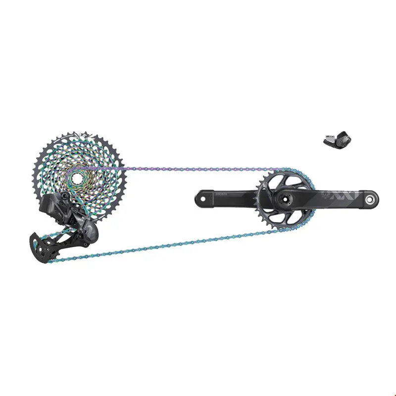 SRAM -  Eagle Cassette XG-1299 12 Speed in Rainbow Oil Slick-1
