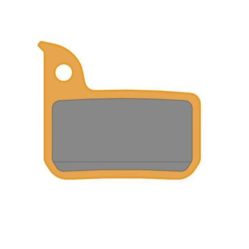  SRAM - Asymmetric Monoblock Disc Brake Pads and Spring - Quiet Organic Pad / Steel Back-1