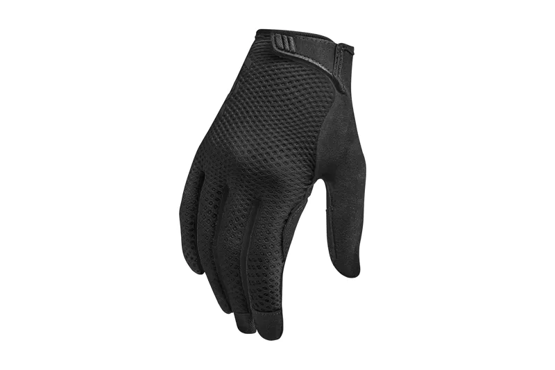 Liv - Aura Gel Long Finger Gloves in Black