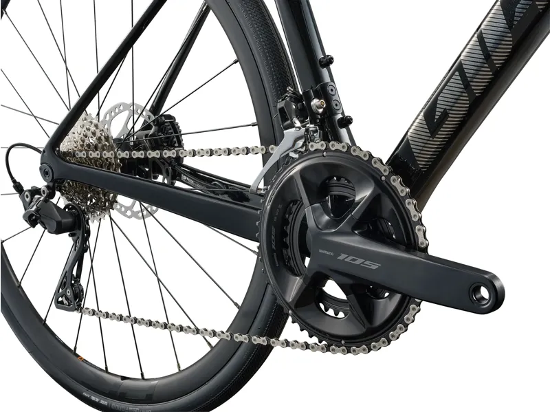 Giant - Defy Advanced 2 Road Bike in Abyss Black/Chrome-3