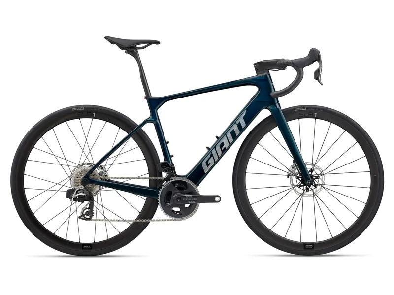 Giant - Defy Advanced E+ Elite 0 Electric Road Bike in Mariana Blue