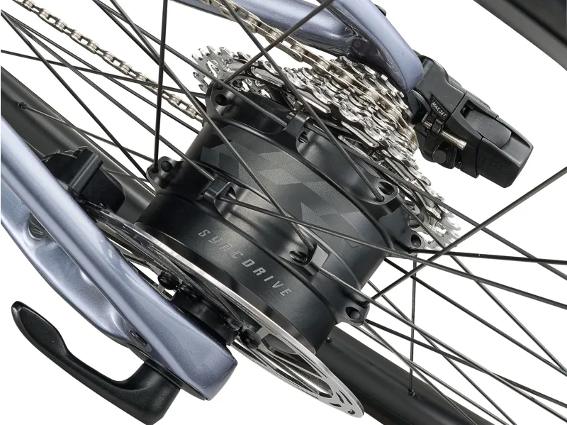 Giant - Defy Advanced E+ Elite 2 Electric Road Bike in Mercury-4