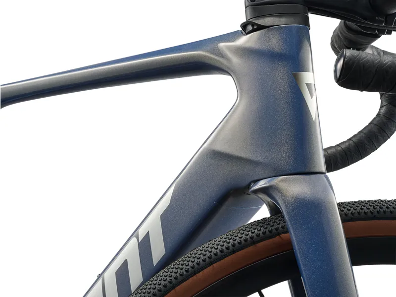 Giant - Defy Advanced E+ Elite AR Electric Road Bike in Midnight Moon-1