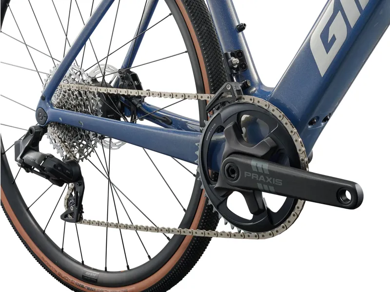 Giant - Defy Advanced E+ Elite AR Electric Road Bike in Midnight Moon-3