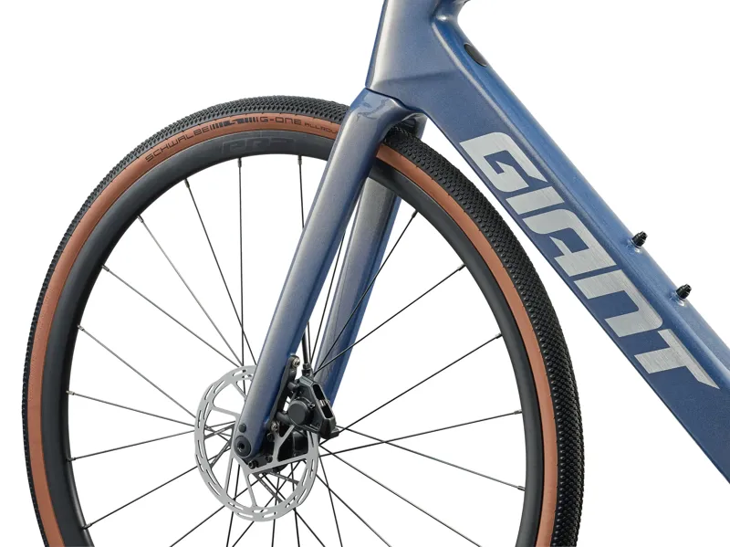Giant - Defy Advanced E+ Elite AR Electric Road Bike in Midnight Moon-5