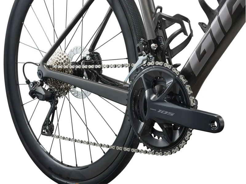 Giant - Defy Advanced Pro 2 Road Bike in Stealth Chrome-3