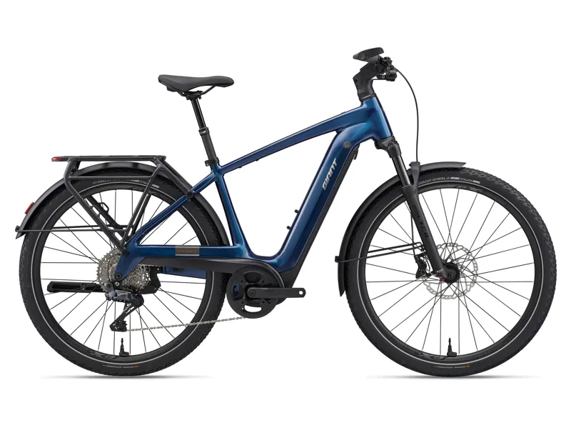 Giant - Explore E+ 1 Electric Hybrid Bike in Metallic Navy