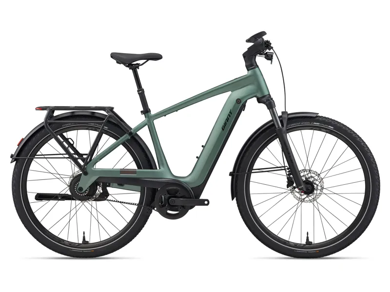 Giant - Explore E+ 2 Electric Hybrid Bike in Alpine Green