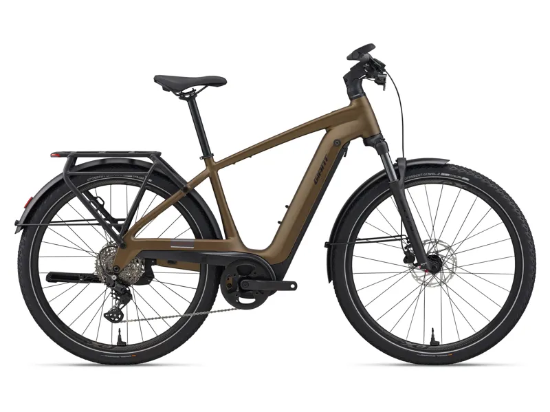 Giant - Explore E+ 3 Electric Hybrid Bike in Pyrite Brown