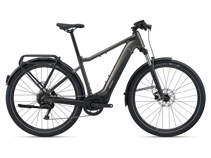 Giant - Explore E+ 4 Electric Hybrid Bike in Stealth Chrome