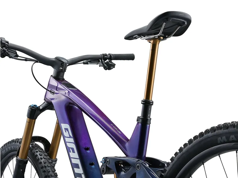 Giant - Reign Advanced E+ 0 Electric Mountain Bike in Purple Haze/Metallic Navy-9