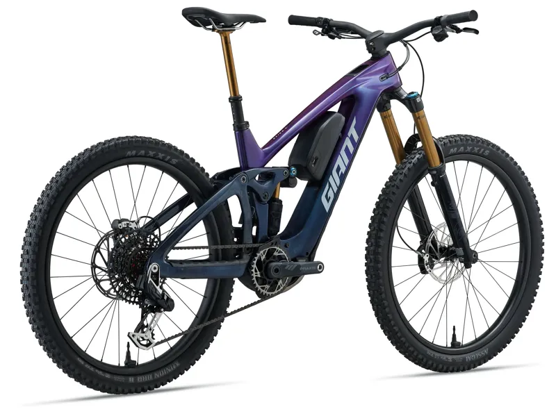 Giant - Reign Advanced E+ 0 Electric Mountain Bike in Purple Haze/Metallic Navy-2