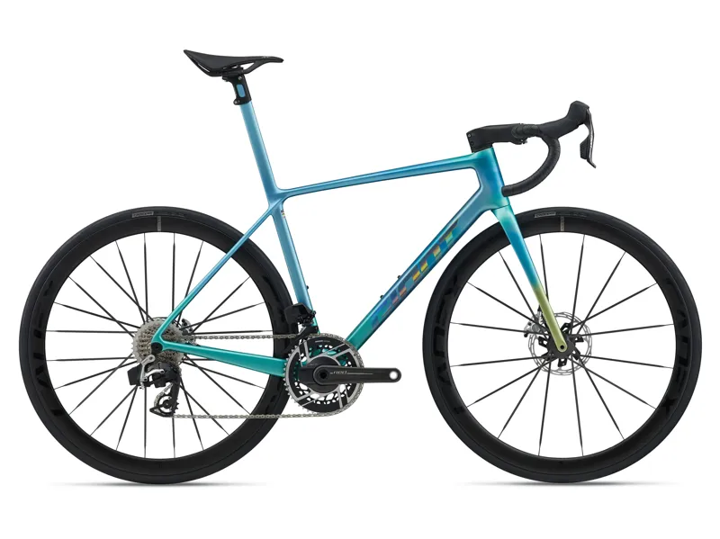Giant - TCR Advanced SL 0 Red Road Bike in Turbo Teal