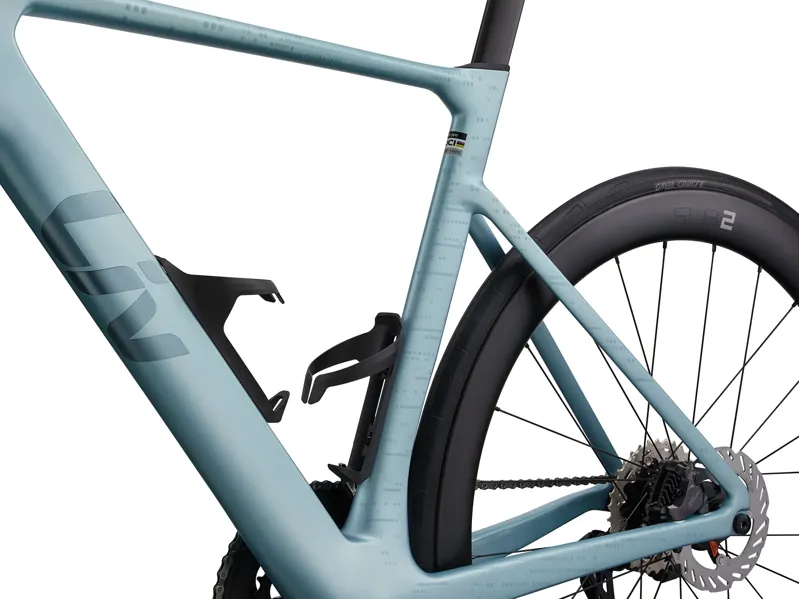 Liv - EnviLiv Advanced 0 Carbon Performance Racing Bike in Cryo Silver-4