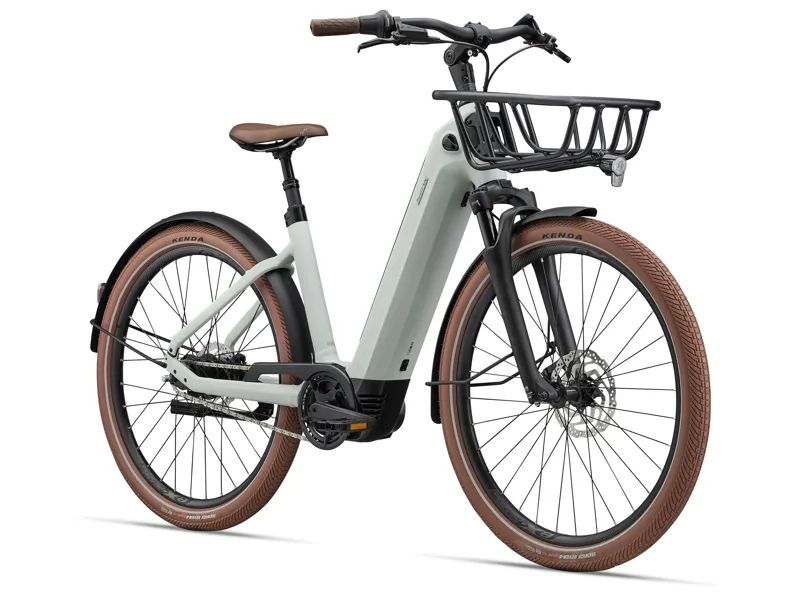 Liv - Flourish E+ 2 Women's Electric City Bike in Mountain Air-1