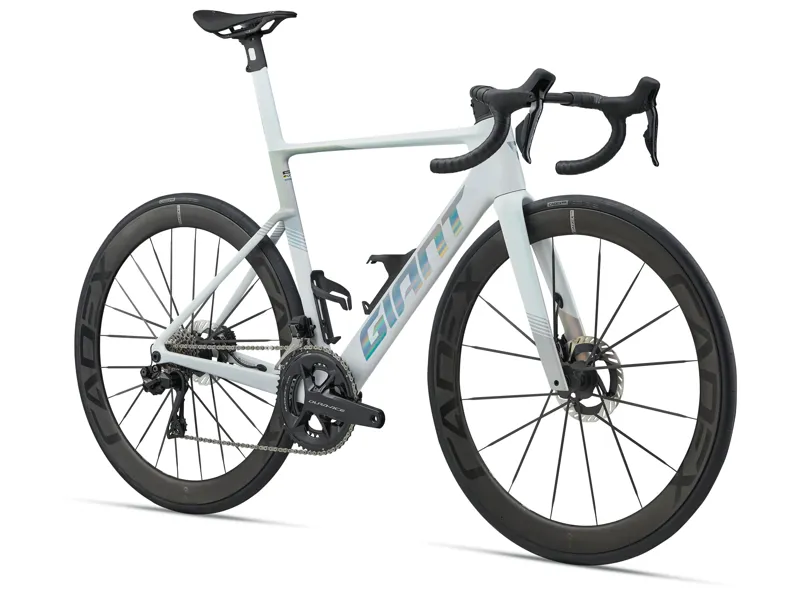 Giant - Propel Advanced SL 0-DA Carbon Performance Racing Bike in Prism White-2