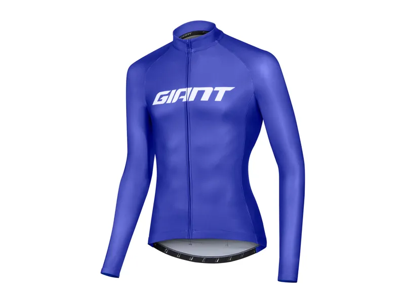 Giant - Race Day Long Sleeve Jersey in Blue