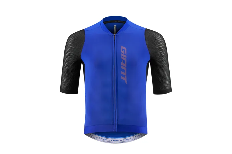 Giant - Race Day Short Sleeve Jersey in Black and Blue