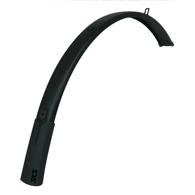 SKS - Bluemels Style 28 inch Mudguard Set with Flaps in Matt Black-1