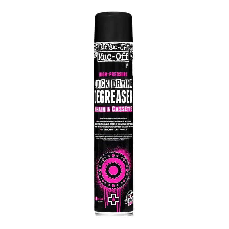 Muc-Off - High-Pressure Quick Drying Degreaser - Chain and Cassette - 750ml