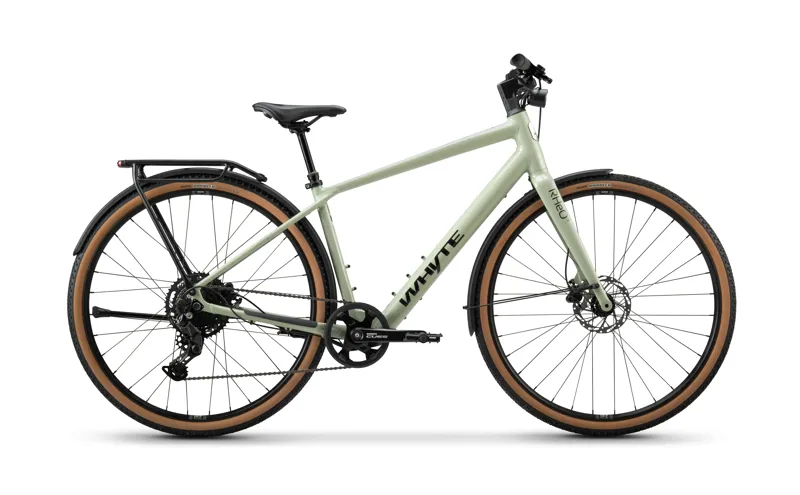 Whyte - RHeO 3 City and Leisure Hybrid Electric Bike in Sage Green