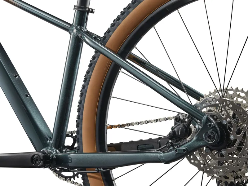 Liv - Tempt 0 Hardtail Mountain Bike in Gloss Asphalt Green-4