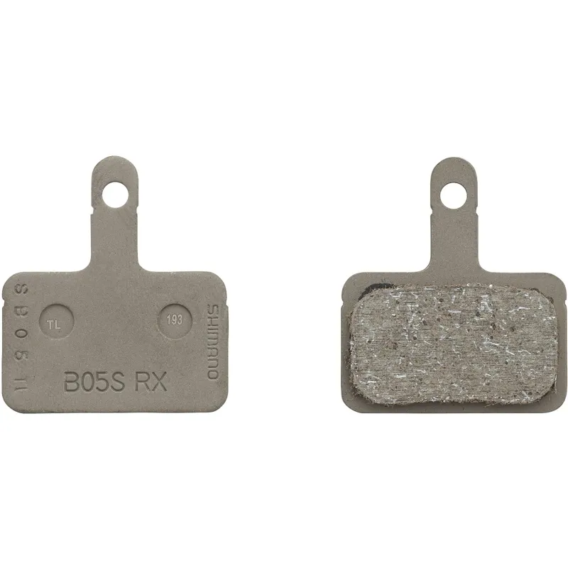 Shimano - B05S-RX Disc Brake Pads and Spring - Resin Pad / Steel Back