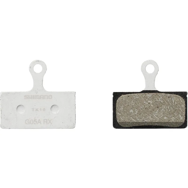 Shimano - G05A-RX Disc Brake Pads and Spring - Resin Pad / Alloy Back